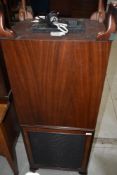 A pair of vintage mahogany cased 'Castle Howard' speakers