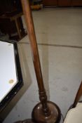 A traditional standard lamp