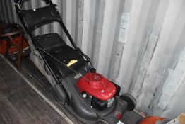 A Honda petrol mower, model HRX 476