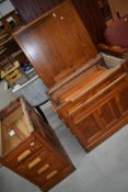 A pitch pine desk