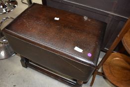 A priory style occasional drop leaf table