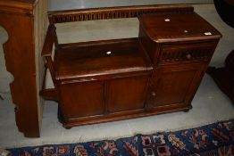 A Priory style telephone seat