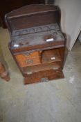 An early 20th Century smokers cabinet