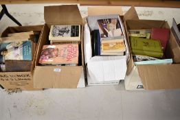 A selection of vintage library text and reference books