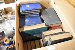 A selection of library books including Rudyard Kipling