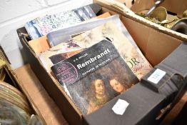 A selection of art and painting related books