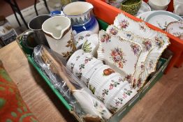 A selection of ceramics including Hammersley