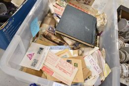 A selection of collectable philatelic stamps
