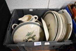 A Crown Ducal Gay Meadow pattern part dinner service