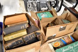 A selection of library text and reference books