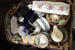 A selection of silver gilt cups and saucers, cake plates and a jug having floral detailing sold