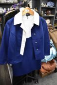 A late 1960s holiday representative uniform for 'Clarksons' having Alison Jane label.