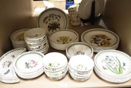 A good collection of Portmeirion 'The Botanic garden' including plates and bowls.