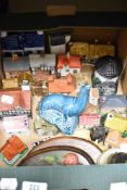A box of house and cottage studies and a Poole Seal.