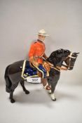 A Beswick study, Canadian Mountie 1375