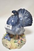 A Royal Crown Derby study, Fan tailed pigeon (af)