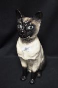 A Beswick study, fireside model, Siamese Cat 2139