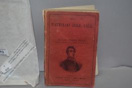 Military. Dalton Charles - The Waterloo Roll Call. London : William Clowes & Sons 1890 (1)