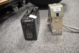 A Kodak Cine Model B and a Eumig S3 Zoom cine camera
