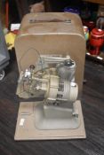 A bell and Howell projector A/F