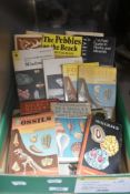 A selection of natural history pocket size guides including fossils, minerals and rocks