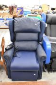 An electric recliner chair