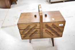 A Cantilever sewing box