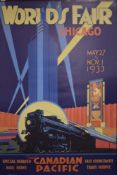(20th century), a re-print, after Norman Foster, World's Fair, printed 1998, 92 x 62cm