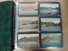 A modern album containing approx 400 vintage Postcards of Cape Town and surrounding area of South