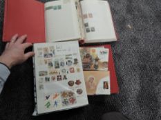 Two albums of USA and one album of Canada Stamps, mint and used, early to modern