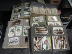 Five vintage Postcard Albums, Real Photo Cards of the North of England including Rochdale, Shipping,