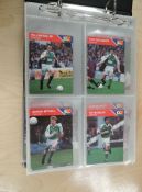 Five albums of modern Footballer Trade Cards including The Sun, Bassett, Rothman's, Cadet Sweets,