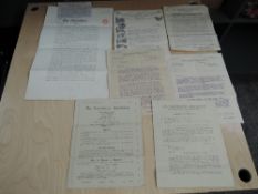 A collection of Ephemera relating to the Peacehaven Association and the South Coast Land and