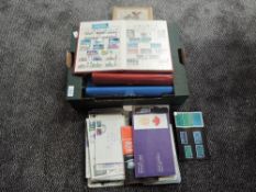 A collection of GB & World Stamps including early Queen Elizabeth II First Day Covers, three