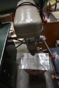 A vintage Alpine pillar drill, dated 1979