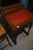 A 19th Century Rosewood Davenport desk