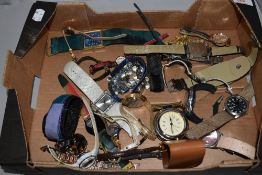 A mixed lot of fashion watches, including Storm.