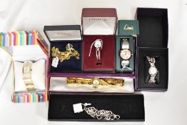 An assortment of watches, including Urban, Constant and Limit.