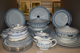 A large part dinner service by Cauldon