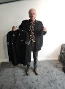 A Lancashire Constabulary Sergeants Jackets having 4 large buttons, 6 small buttons and 2 lapel