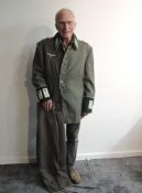 WW2 German M35 Waffenrock Parade Tunic with White Piping with shoulder titles and cuff titles also
