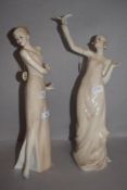 Two miodern Royal Doulton figurines from the Reflections series Dancing Delight HN3078 and
