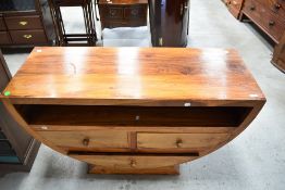 A modern hardwood TV or sideboard unit