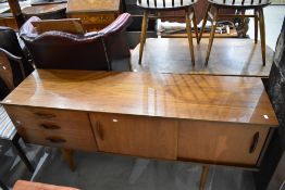 A vintage teak sideboard