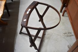 A 19th Century frame, possibly for a barrel or churn