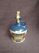 A Ceramic Flagon of Lambs Navy Rum celebrating HMS Victory, 750ml, 40% vol