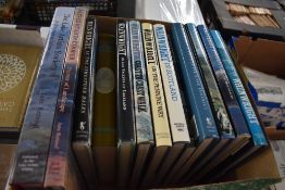 A selection of A Wainwright fell walking and Lakeland guide books