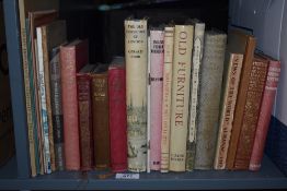 Miscellaneous. A quantity; includes several titles relating to furniture, architecture, etc. (20)