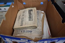 A selection of early 20th century Illustrated London News magazines