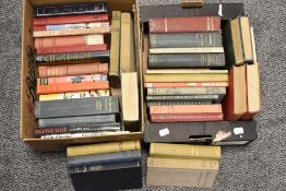 A selection of mixed literature including Biggles and J.M Barrie